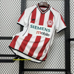 Olympiacos Home Retro Kit Vintage Shirt