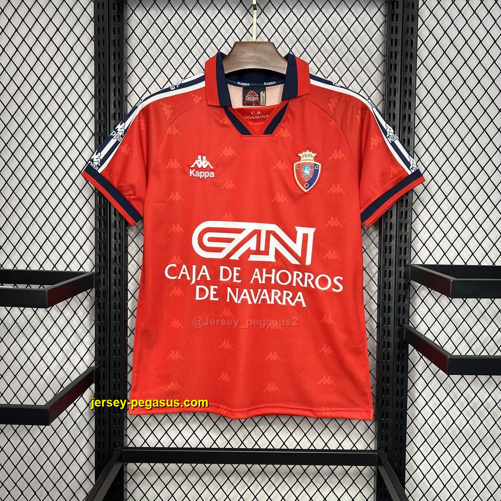 Osasuna Home Retro Kit Vintage Shirt Football