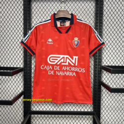Osasuna Home Retro Kit Vintage Shirt Soccer