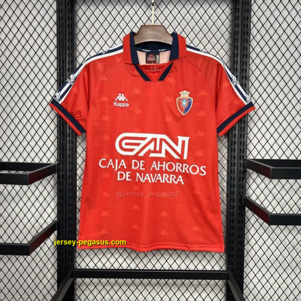 Osasuna Home Retro Kit Vintage Shirt Soccer