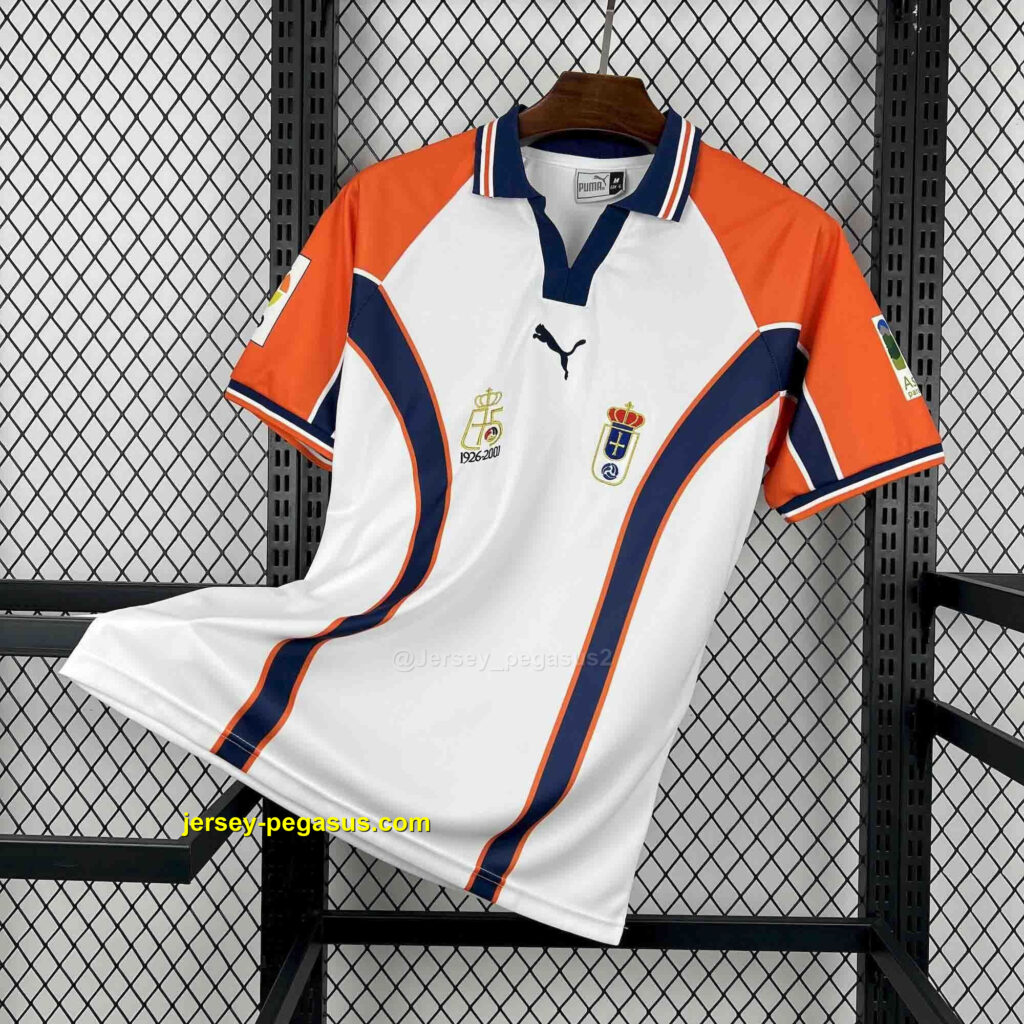 Oviedo Away Retro Kit Vintage Shirt AAAA Jersey Wholesale