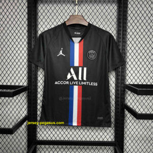 PSG Retro Black Kit Vintage Uniform