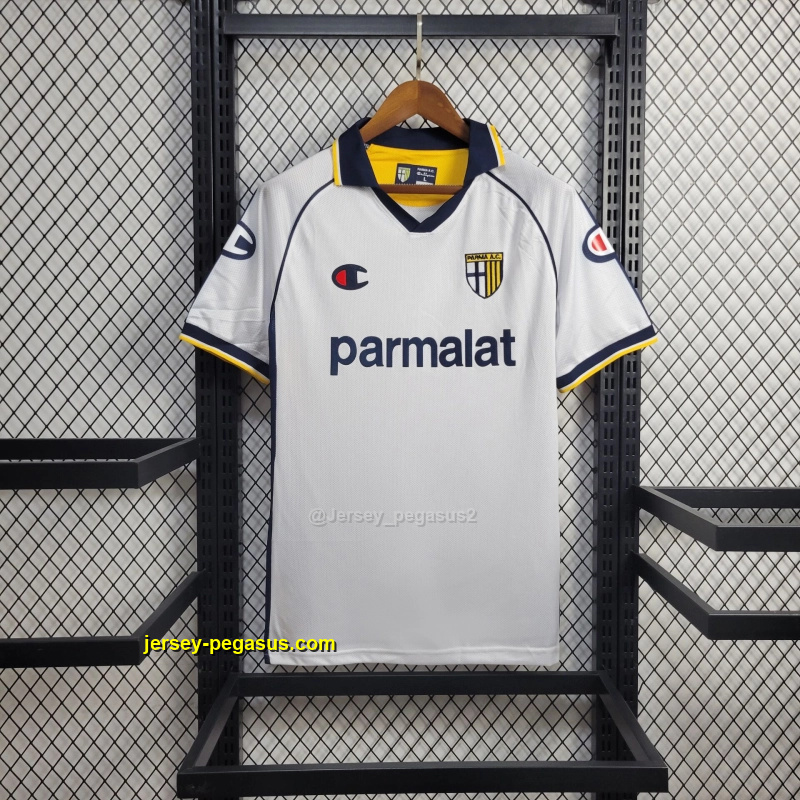 Parma Away Retro Kit Vintage Shirt Football