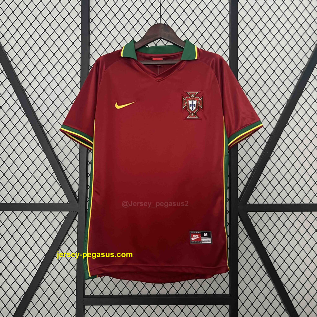 Portugal Home Retro Kit Vintage Shirt Football
