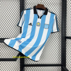 Racing Club de Avellaneda Home Retro Kit Vintage Shirt