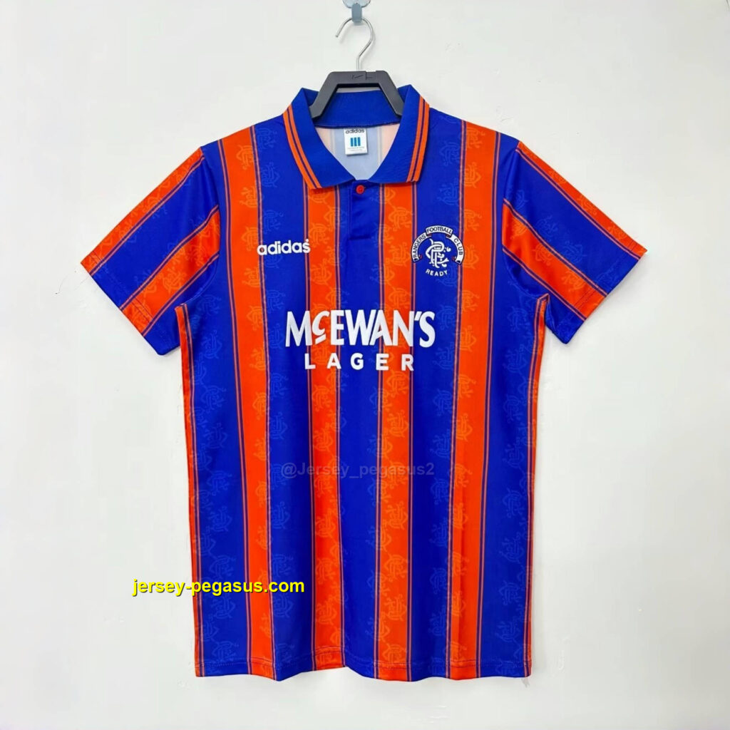 Rangers Away Retro Kit Jersey