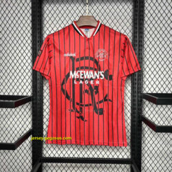 Rangers Away Retro Kit Vintage Shirt Sport