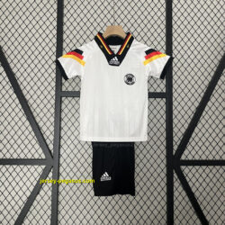 1992 Germany Home Retro Kids Kits Euro Cup Shirt Soccer Jerseys