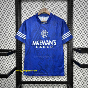 Rangers Home Retro Kit Football Uniform