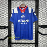 Rangers Home Retro Kit Vintage Shirt Sport