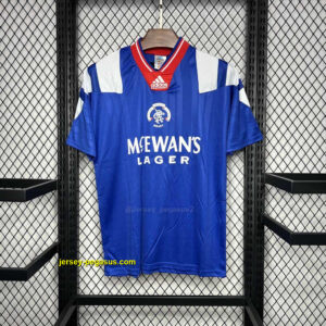 Rangers Home Retro Kit Vintage Shirt Sport