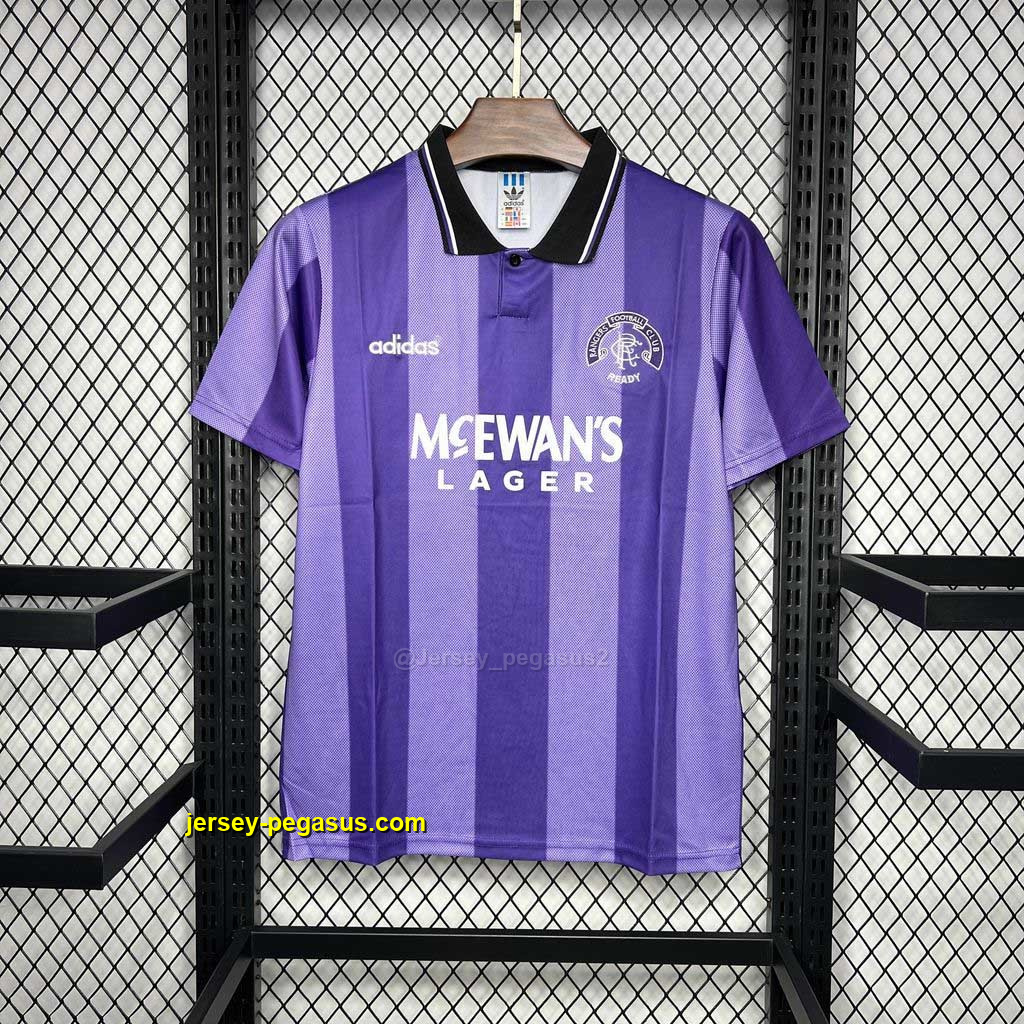 Rangers Third Retro Kit Vintage Shirt Sport