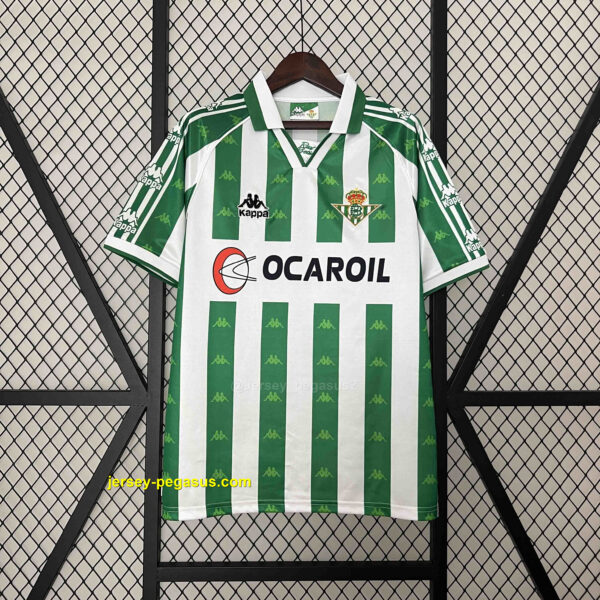 Real Betis Home Retro Kit Vintage Shirt Sport Real Betis Home Retro Kit Vintage Shirt Sport