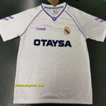 Real Madrid Home Retro Kit Vintage Shirt Soccer