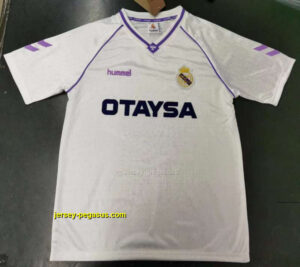 Real Madrid Home Retro Kit Vintage Shirt Soccer
