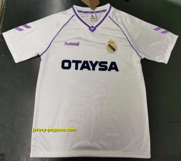 Real Madrid Home Retro Kit Vintage Shirt Soccer