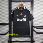 Real Madrid Retro Third Kit Vintage Black Shirt Soccer Jerseys