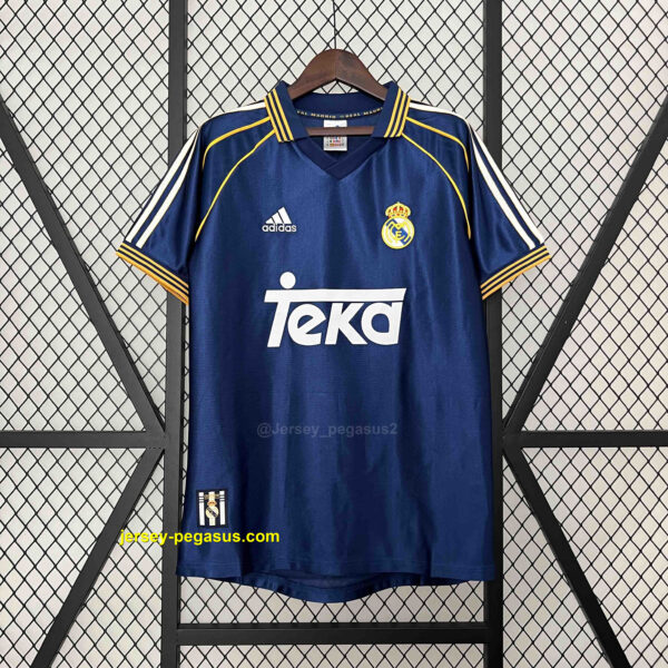Real Madrid Third Retro Kit Soccer Uniform Real Madrid Third Retro Kit Soccer Uniform
