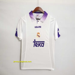 Real Madrid home champions league white champions