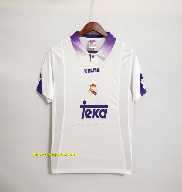 Real Madrid home champions league white champions