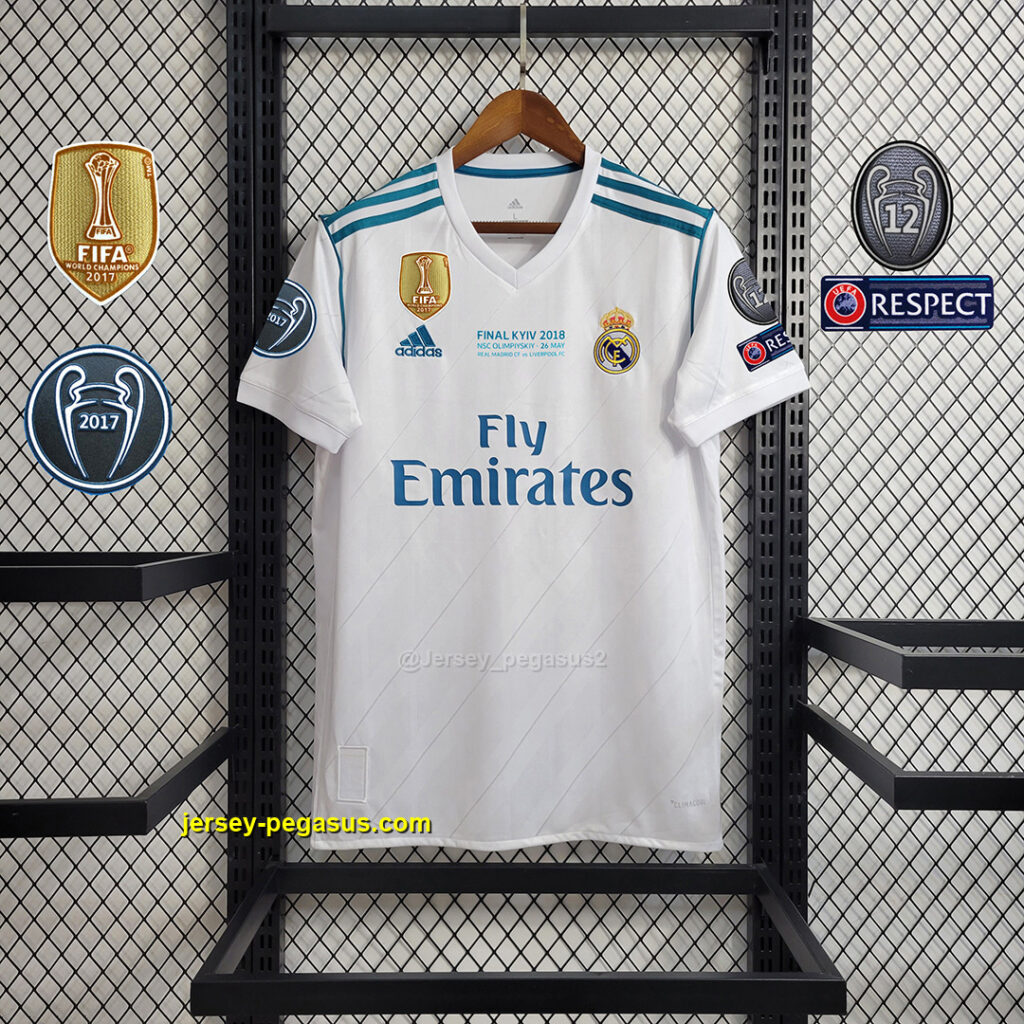 Real Madrid home white player version