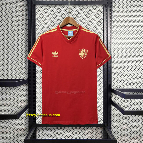 Retro Fluminense Red Cheap Football Kit Retro Fluminense Red Cheap Football Kit