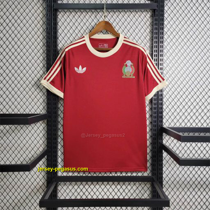 Retro Mexico Red Cheap Soccer Jerseys