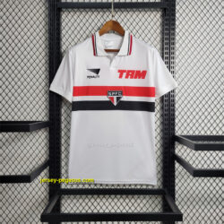 Retro Sao Paulo home Soccer Jerseys