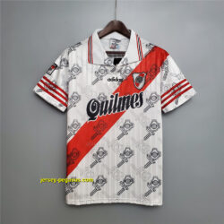 River Plate home white