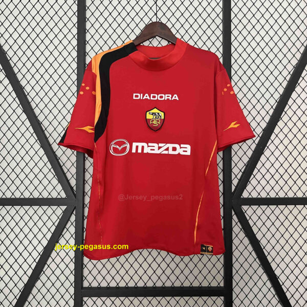 Roma Home Retro Kit Football Apparel Roma Home Retro Kit Football Apparel