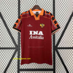 Roma Home Retro Kit Soccer Uniform