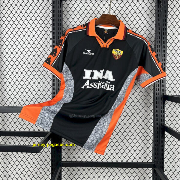 Roma Third Retro Kit Vintage Shirt