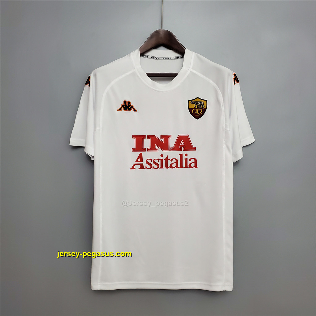 Roma away white