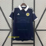 Scotland Home Retro Kit Soccer Uniform