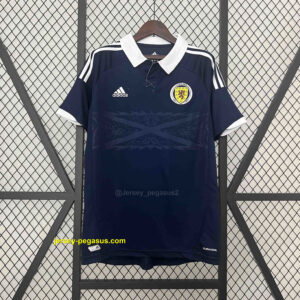Scotland Home Retro Kit Soccer Uniform