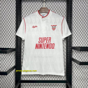 Sevilla Home Retro Kit Vintage Shirt Soccer