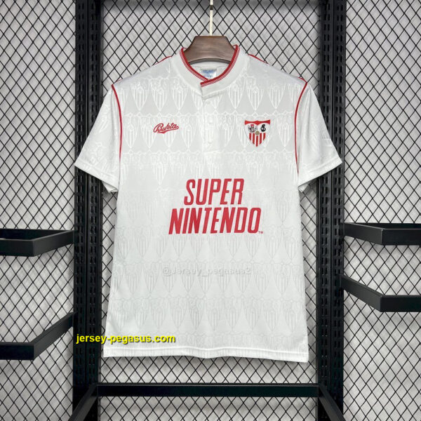 Sevilla Home Retro Kit Vintage Shirt Soccer Sevilla Home Retro Kit Vintage Shirt Soccer