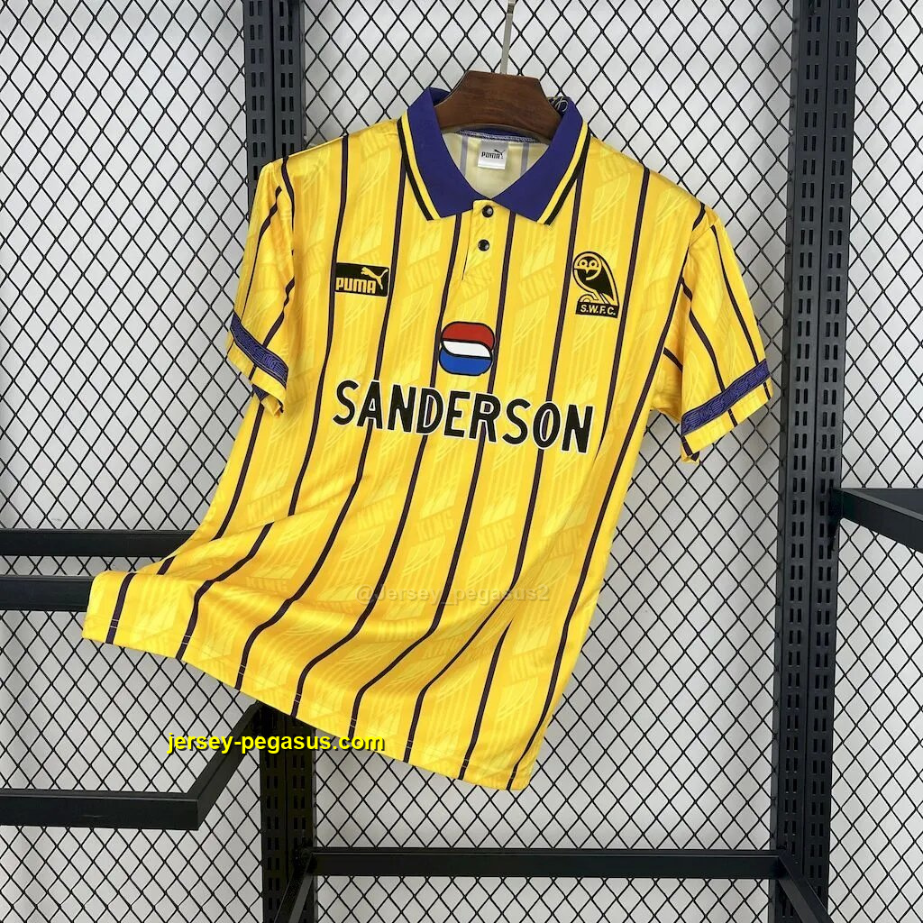 Sheffield Wednesday Away Retro Kit Vintage Shirt