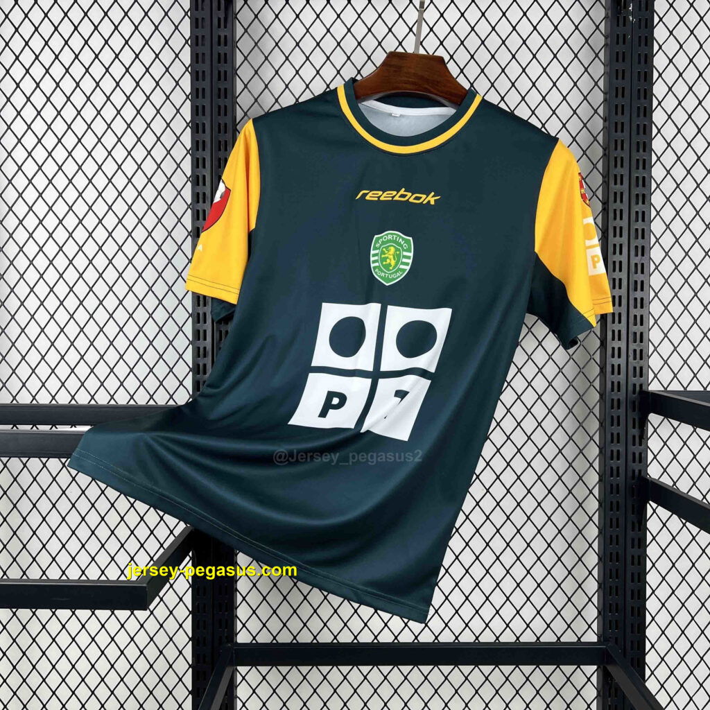 Sporting Lisbon Away Retro Kit Vintage Shirt AAAA Jersey Wholesale