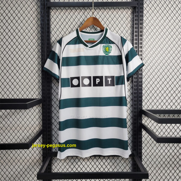 Sporting Lisbon Home Retro Commemorative Edition Shirt Football Jerseys