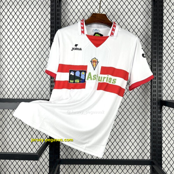 Sporting de Gijón Away Retro Kit Vintage Shirt