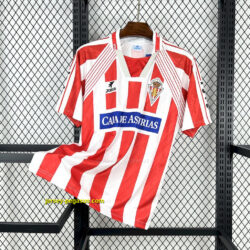 Sporting de Gijón Home Retro Kit Vintage Shirt