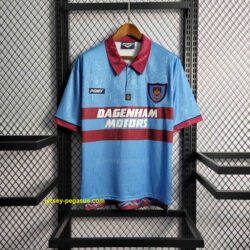 West Ham Away Retro Kit Vintage Shirt Sport