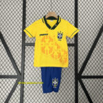 1994 Brazil Home Retro Kids Kits World Cup Shirt Soccer Jerseys