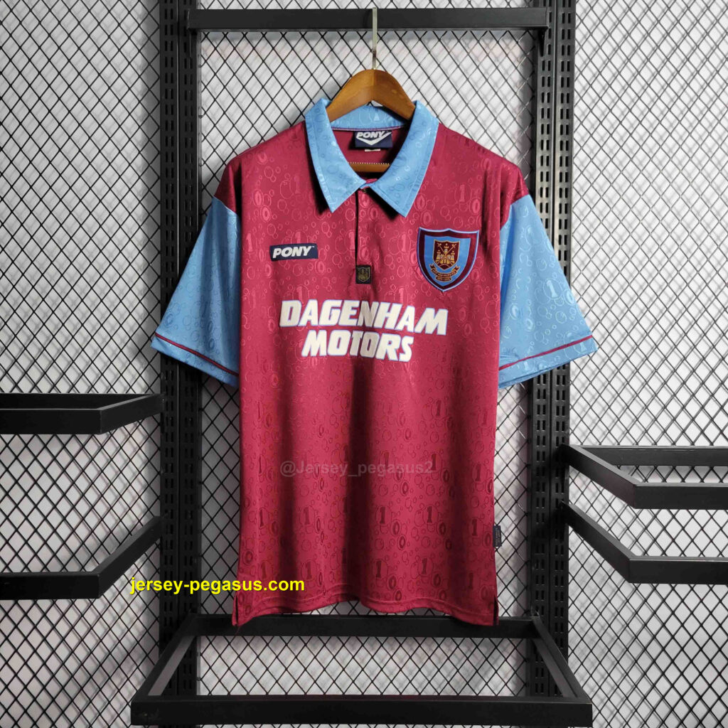 West Ham Home Retro Kit Vintage Shirt Sport