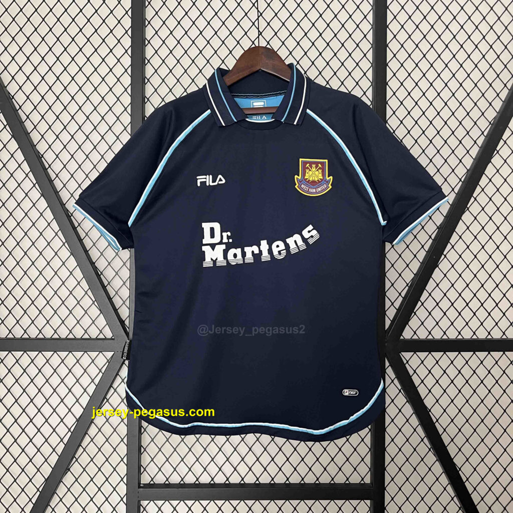 West Ham United Third Retro Kit Jersey