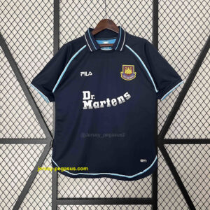 West Ham United Third Retro Kit Jersey