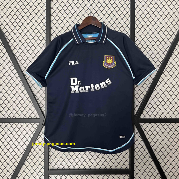 West Ham United Third Retro Kit Jersey