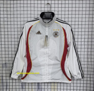 2006 Germany Retro white Windbreaker