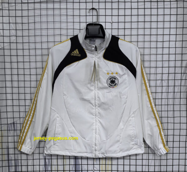 2007 Germany Retro white Windbreaker